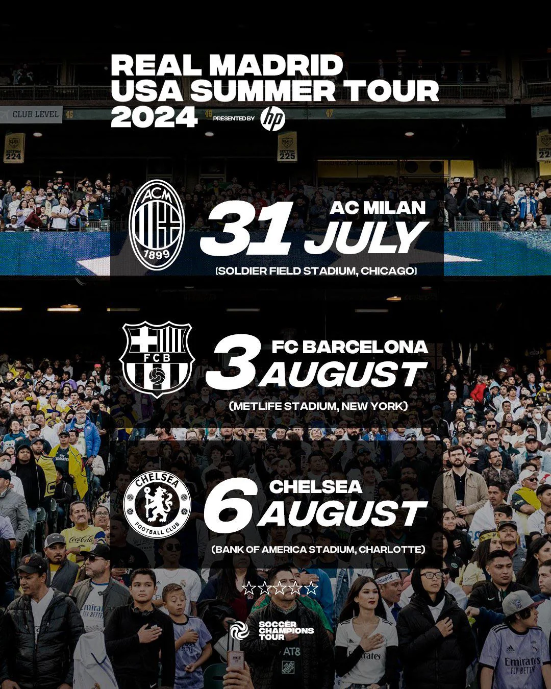Real Madrid US Tour Tickets